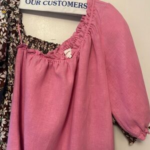 Xirena Women’s Pink Linen Dress